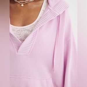 Aerie Down to Earth Henley Hoodie